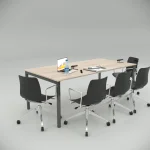 Ear Meeting Table Oak 3